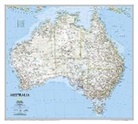 National Geographic Maps: National Geographic Map Australia Political, Planokarte