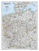 National Geographic Maps: National Geographic Map Germany, Planokarte