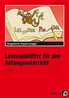 Kirstin Jebautzke - Lesemalblätter für den Anfangsunterricht