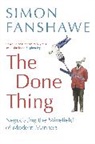 Simon Fanshawe, Fanshawe Simon - The Done Thing