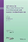 Navin Jose Manjooran, Josef Matyas, T Ohji, Tatsuki Ohji, Tatsuki Matya Ohji, Tatsuki Matyas Ohji... - Advances in Materials Science for Environmental and Energy