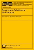 Christopher Kasten - Spanisches Arbeitsrecht im Umbruch