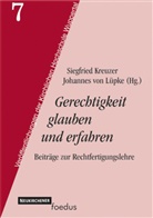 Siegfried Kreuzer, Johannes von Lüpke, von Lüpke - Gerechtigkeit glauben und erfahren