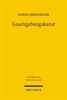 Sigrid Emmenegger - Gesetzgebungskunst