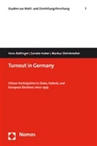 Sandra Huber, Hans Rattinger, Markus Steinbrecher - Turnout in Germany