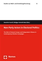 David Farrell, David M. Farrell, Rüdiger Schmitt-Beck - Non-Party Actors in Electoral Politics