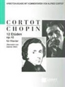 Frédéric Chopin - 12 Etüden op.10 für Klavier