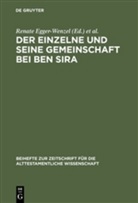 Renat Egger-Wenzel, Renate Egger-Wenzel, Krammer, Krammer, Ingrid Krammer - Der Einzelne und seine Gemeinschaft bei Ben Sira