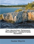 Gustav Meyrink - Des Deutschen Spiessers Wunderhorn: Gesammelte Novellen ......