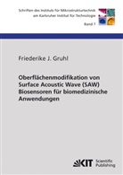 Friederike J Gruhl, Friederike J. Gruhl - Oberflächenmodifikation von Surface Acoustic Wave (SAW) Biosensoren für biomedizinische Anwendungen