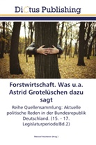 Michae Hochstein, Michael Hochstein - Forstwirtschaft. Was u.a. Astrid Grotelüschen dazu sagt