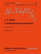 Johann Sebastian Bach, Ulrich Leisinger - Drei zweistimmige Inventionen