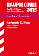Kerstin Oppermann - Hauptschule 2015: Mathematik 10. Klasse Hauptschule E-Kurs + G-Kurs Niedersachsen
