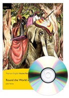 Jules Verne - Round the World in Eighty Days Book with MP3