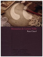 Rosa Chacel - Memorias de Leticia Valle.
