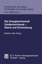 Matthia Kulinna, Matthias Kulinna, Klau Lindner, Klaus Lindner, Dieter Merten, Dieter u Merten... - Die Energiewirtschaft Ostdeutschlands - Stand und Entwicklung