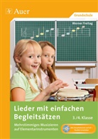 Werner Freitag, Werner D. Freitag - Lieder mit einfachen Begleitsätzen, m. 1 CD-ROM