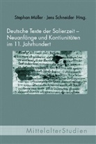 Jörg Jarnut, Nicola Karthaus, Nicola Karthaus u a, Stepha Müller, Stephan Müller, Susanne Röhl... - Deutsche Texte der Salierzeit - Neuanfänge und Kontinuitäten im 11. Jahrhundert
