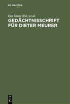 Ev Graul, Eva Graul, Wolf, Wolf, Gerhard Wolf - Gedächtnisschrift für Dieter Meurer