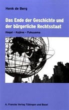 Henk de Berg - Das Ende der Geschichte und der bürgerliche Rechtsstaat