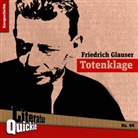 Friedrich Glauser, Friedrich Charles Glauser - Totenklage