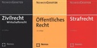 Zivilrecht (ZR) - Öffentliches Recht (ÖffR) - Strafrecht (StrafR), 3 Bde.