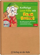Mario Hahnel, Marion Hahnel, Monika Heidtkamp, Monika Heidtkamp - Kniffelige Lese-Fälle mit Theo Tüftel - Klasse 3/4