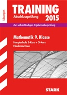 Michae Heinrichs, Michael Heinrichs, Modschiedler, Walter Modschiedler, Kersti Oppermann, Kerstin Oppermann - Training Abschlussprüfung 2015: Mathematik 9. Klasse Hauptschule E-Kurs + G-Kurs Niedersachsen, Lösungen
