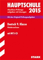 Ruth Heidrich - Hauptschule 2015: Deutsch 9. Klasse, Niedersachsen mit MP3-CD
