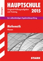 Petr Koch, Petra Koch, Thomas Schwarze - Hauptschule 2015: Mathematik, Hessen (Lösungen)