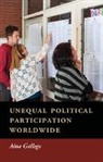 Aina Gallego, Gallego Aina - Unequal Political Participation Worldwide