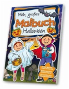 media Verlagsgesellschaft mbH - Mein großes Malbuch Halloween