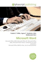 Agne F Vandome, John McBrewster, Frederic P. Miller, Agnes F. Vandome - Microsoft Word