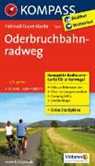 Kompass Fahrrad-Tourenkarte Oderbruchbahnradweg