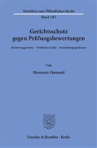 Hermann Hummel - Gerichtsschutz gegen Prüfungsbewertungen.