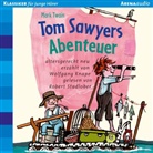 Wolfgan Knape, Wolfgang Knape, Mark Twain, Robert Stadlober - Tom Sawyers Abenteuer, Audio-CD (Audio book)
