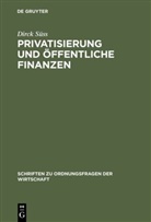 Dirck Süß - Privatisierung und öffentliche Finanzen