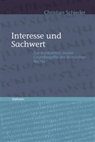 Christian Schieder, Christian (Dr.) Schieder - Interesse und Sachwert