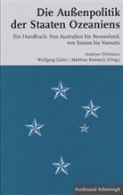 Sophie Bantos-Coque, Sigrid Baringhorst, Viola Carmilla, Andreas Dittmann, Wolfgang Gieler, Ma Kowasch... - Die Außenpolitik der Staaten Ozeaniens