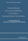 Dudo Von Eckardstein, Stefan Konlechner - Die Betriebsräte des wissenschaftlichen Personals an österreichischen Universitäten