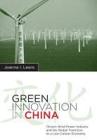 Joanna Lewis, Joanna Lewis, Joanna (Georgetown University) Lewis, Joanna I Lewis, Joanna I. Lewis - Green Innovation in China