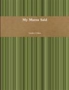 Usher, Carole Usher - My Mama Said