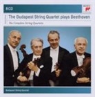 Ludwig van Beethoven - The Budapest String Quartet plays Beethoven, 8 Audio-CDs (Audio book)