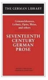 The Christophers, Gunter Grass, Lynne Tatlock, Lynne Tatlock - Seventeenth Century German Prose: Grimmelshausen, Leibniz, Opitz,