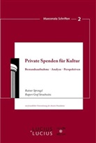 Rainer Sprengel, Rupert Strachwitz, Rupert Graf Strachwitz - Private Spenden für die Kultur in Deutschland