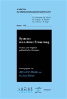 Albrecht F. Michler, H Jörg Thieme, H. J. Thieme, H. Jörg Thieme - Systeme monetärer Steuerung