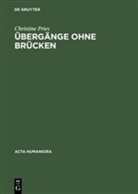 Christine Pries - Übergänge ohne Brücken