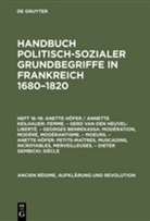 Anett Höfer, Anette Höfer, Annette Keilhauer, Oldenbourg, Rolf Reichardt, Eberhard Schmitt - Handbuch politisch-sozialer Grundbegriffe in Frankreich 1680-1820 - Heft 16-18: Femme; Liberte; Moderation, Modere, Moderantisme; Moeurs; Petits-Maitres, Muscadins, Incroyables, Merveilleuses; Siecle