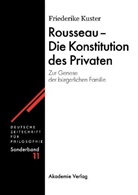 Friederike Kuster - Rousseau - Die Konstitution des Privaten