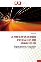 Paul Tairraz, Tairraz-p - Le choix d un modele d evaluation